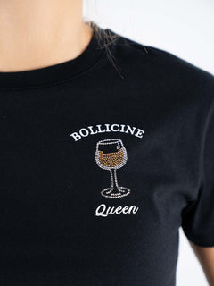 T-shirt Emilie w Bollicine Queen
