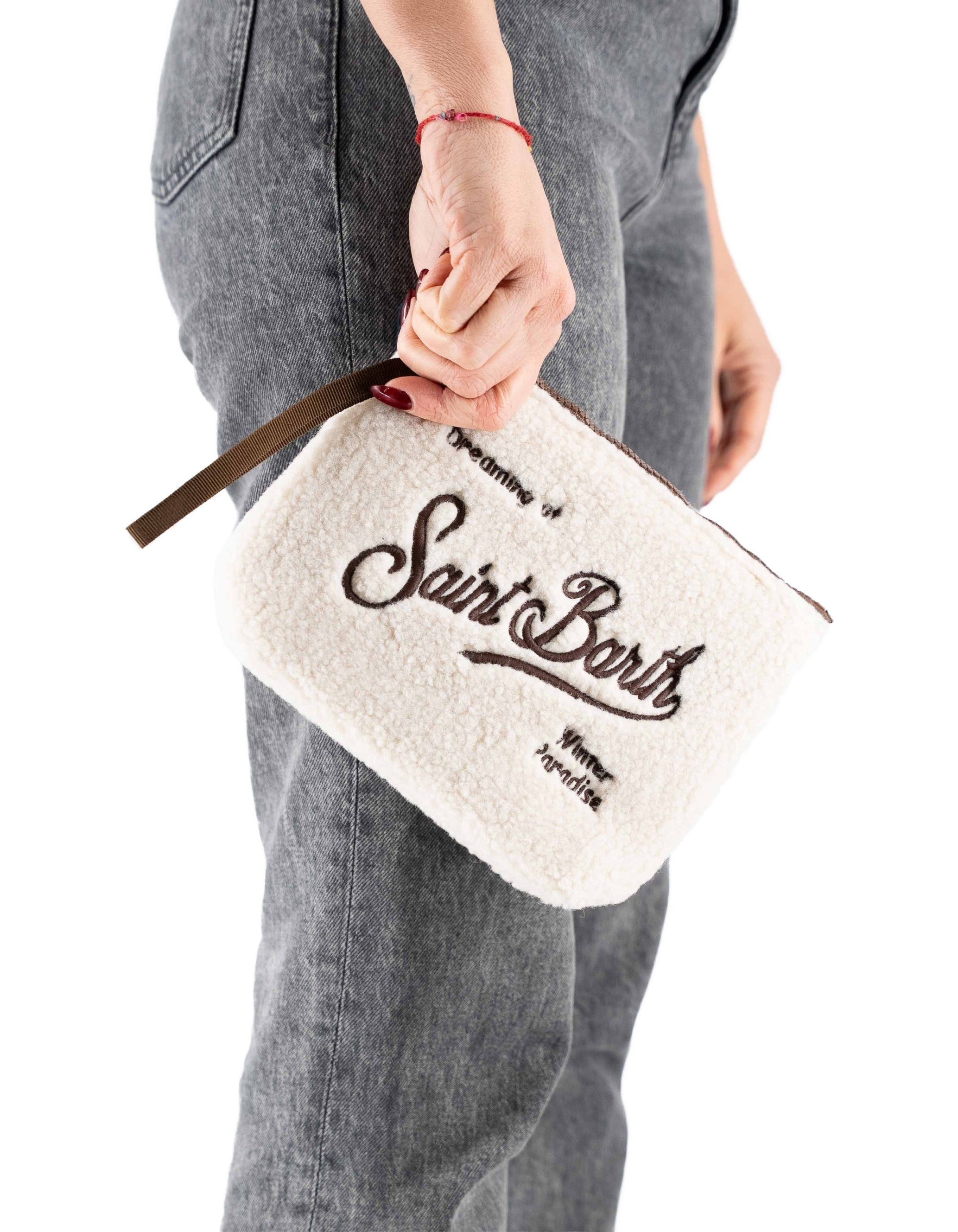 Pochette Aline Teddy Panna