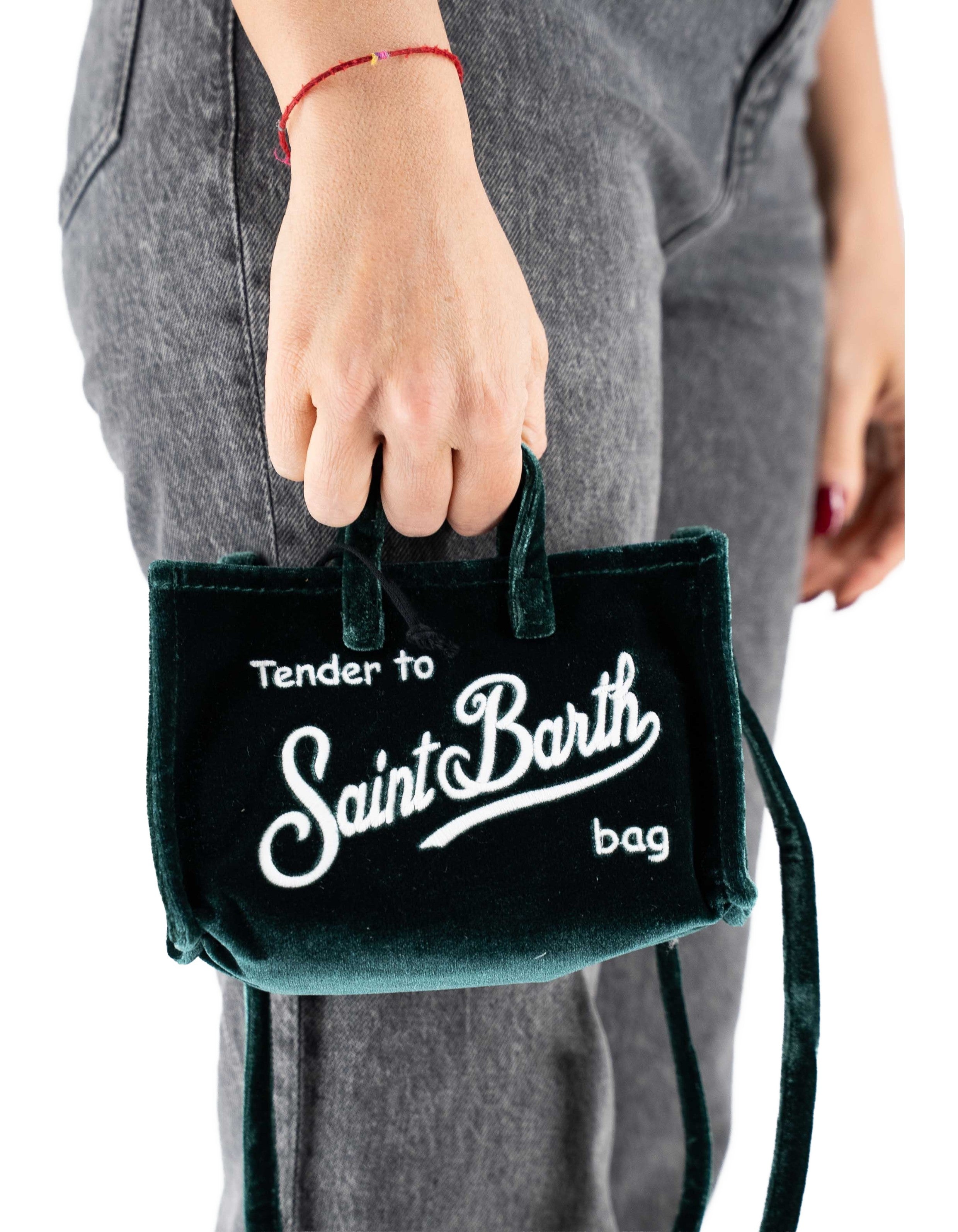 Phone Bag Velvet Verde