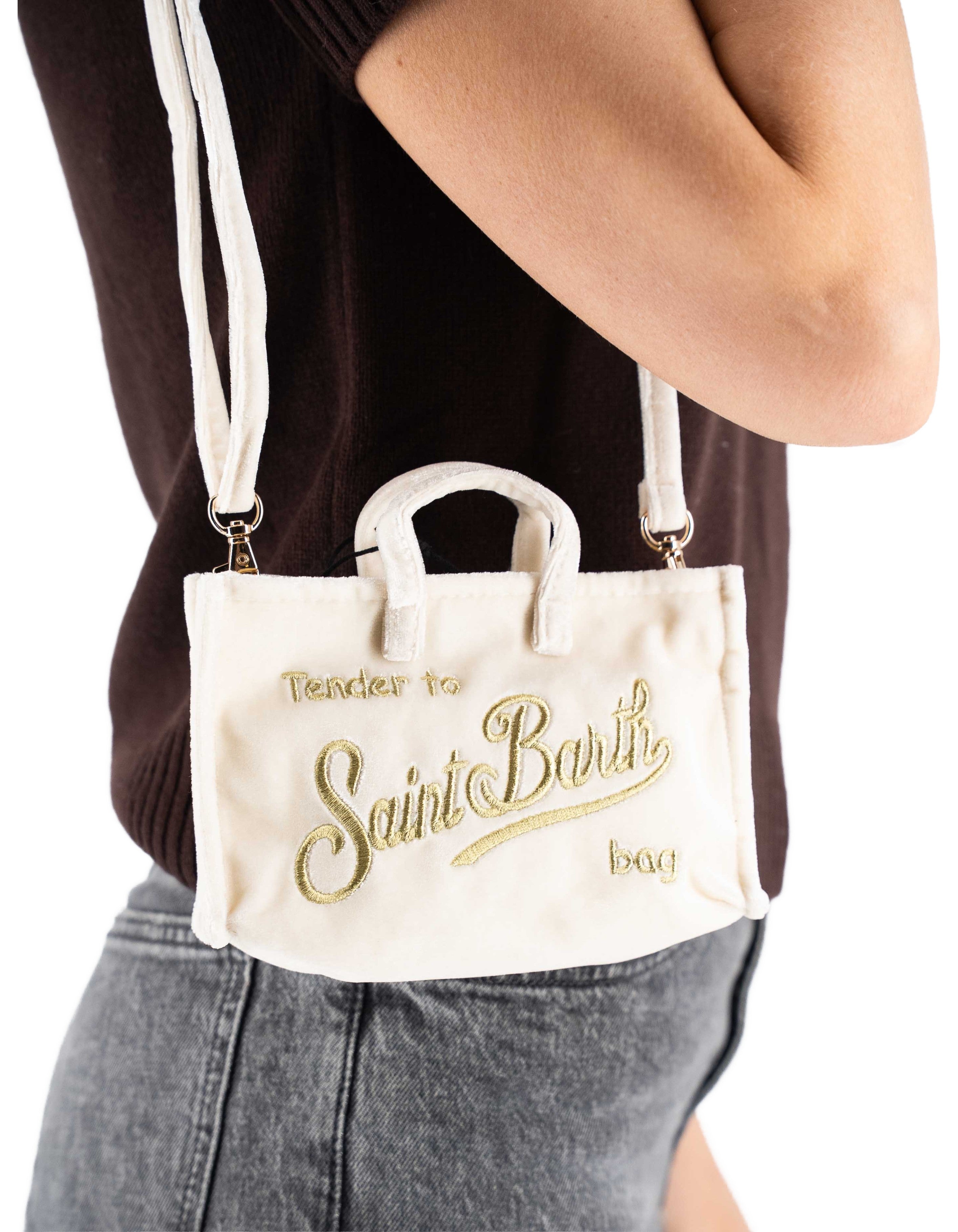 Phone Bag Velvet Bianca