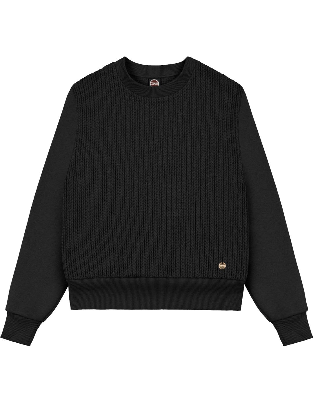 Felpa Donna Con Lavorazione A Trecce