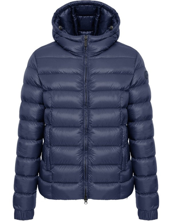 Piumino Lucido Con Cappuccio