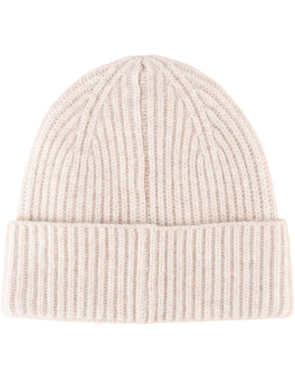 Moss Wool Beige Beanie