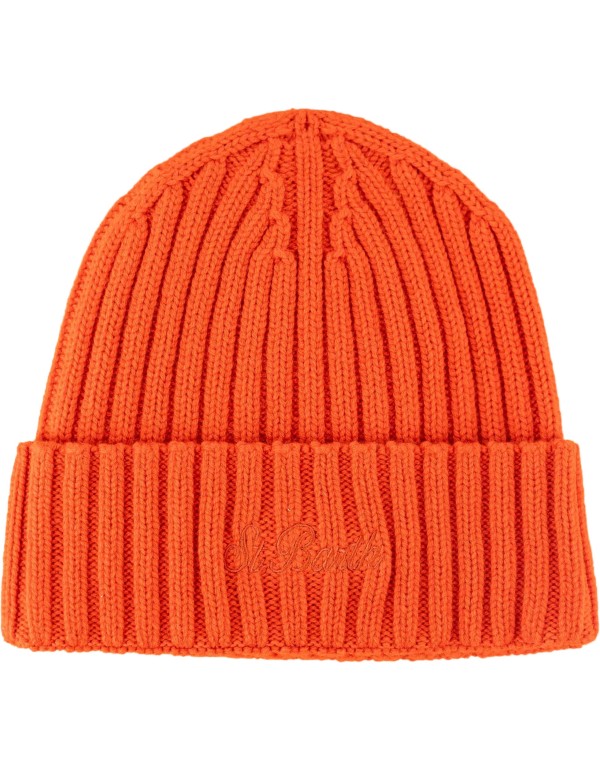 Wengen Wool Orange Beanie