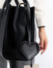 Bag Charm Cuore Nero