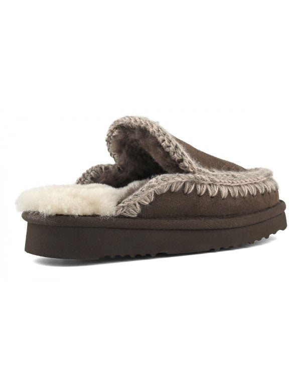 Eskimo Slipper Brown Pepper