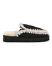 Eskimo Slipper Black White