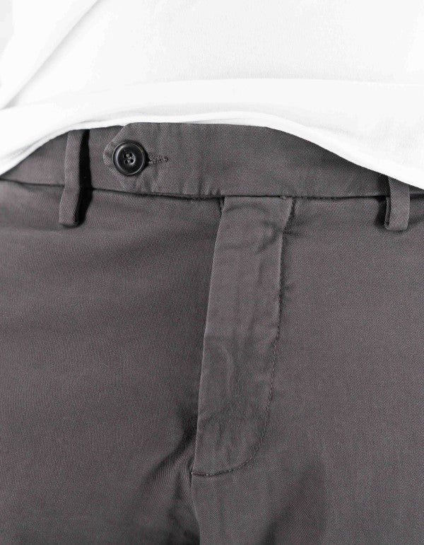 Classic Dark Grey Chino Trousers
