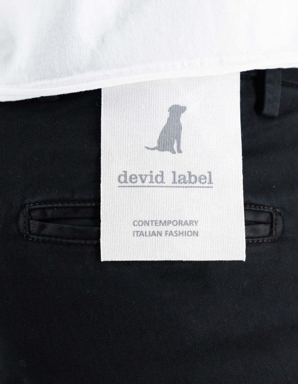 Pantalone Chino Classic Nero