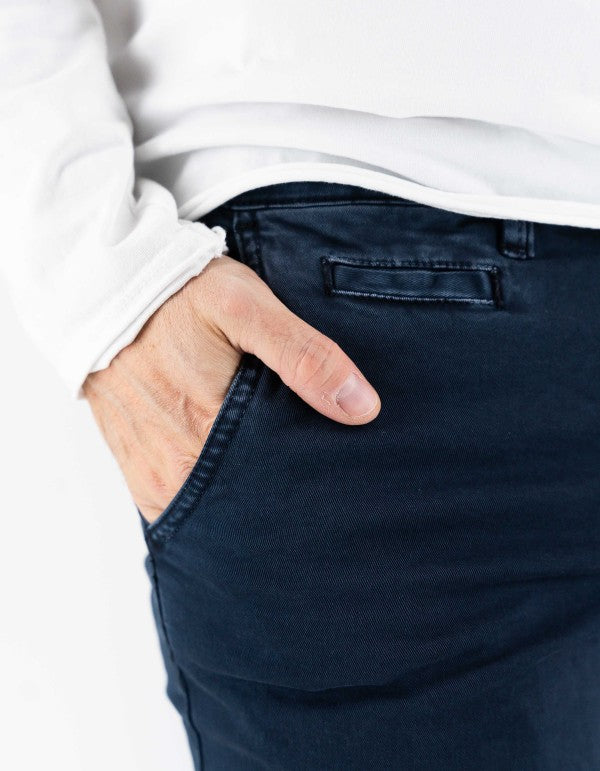 Mirtos Skinny Blue Trousers