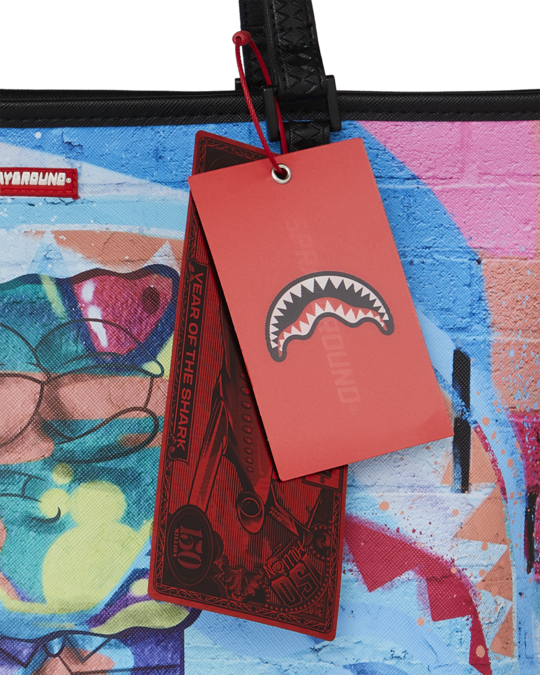 Painted Spongebob Tote