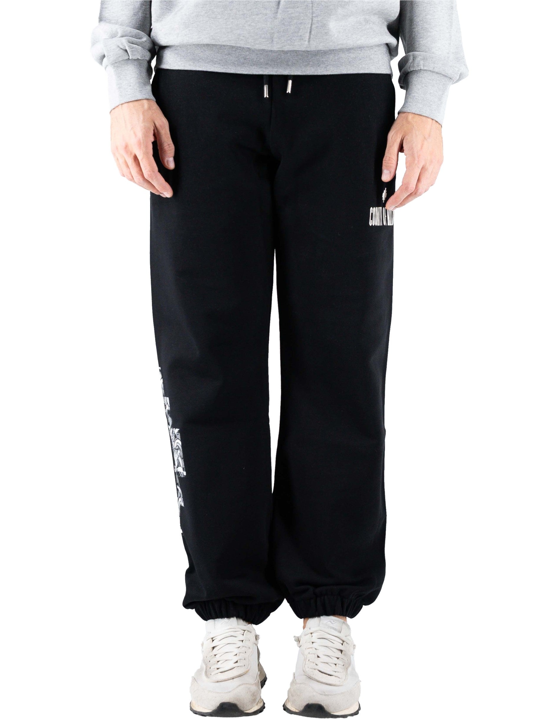 Pantalone In Felpa Snake Nero