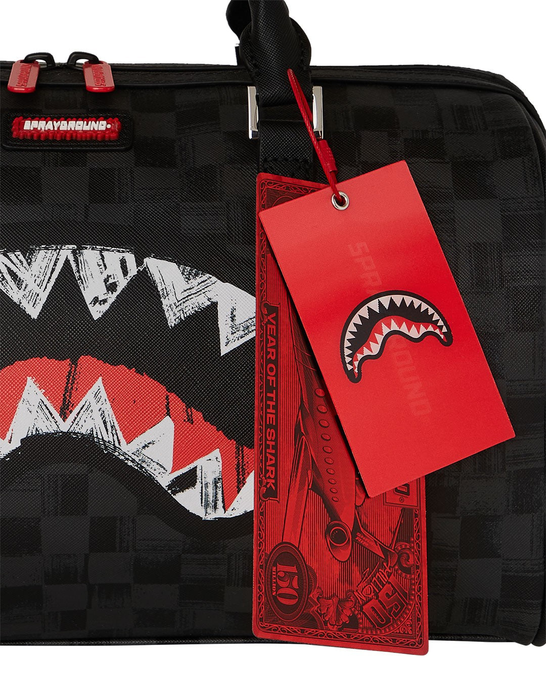 Scribble Shark Mini Duffle