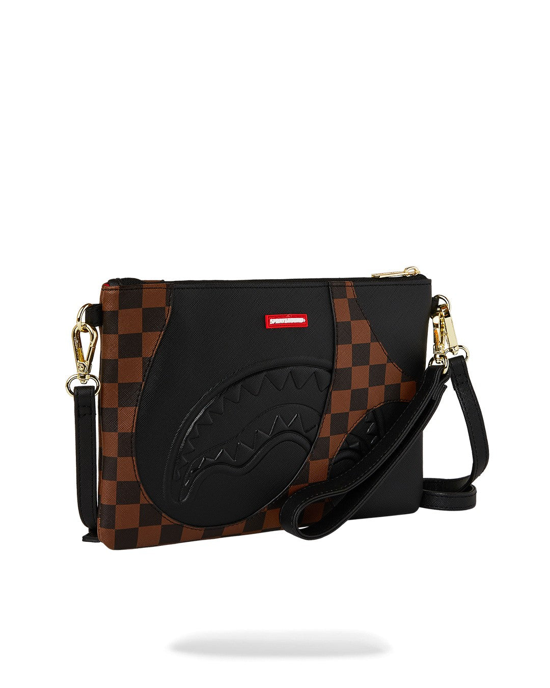 Jetstream Brown Crossover Clutch