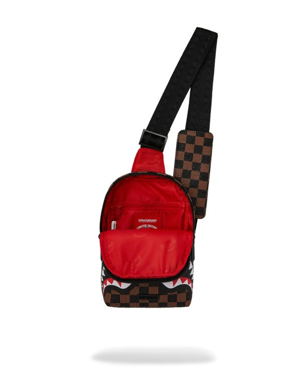 Check 2 Emboss Backpack Sling