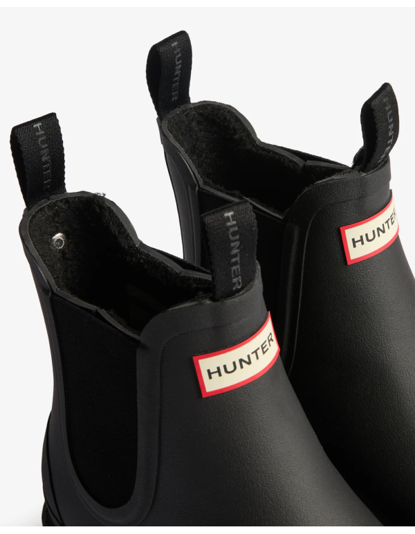 Mens Elements Chelsea Insulated Boot Black