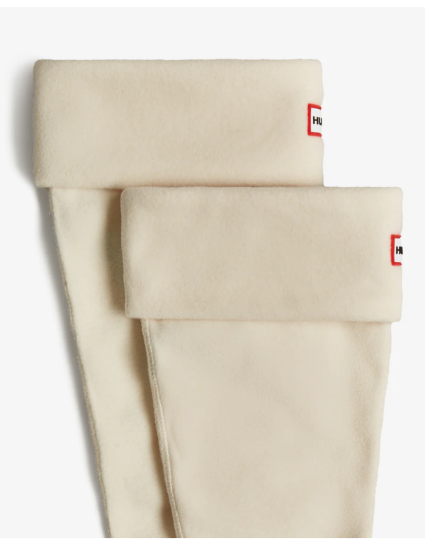 Fleece Tall Boot Sock Hunter White