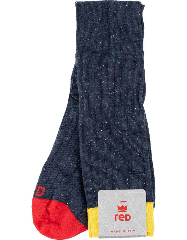 Kit Calza Lunga Uomo Red Winter Starter Pack Bottonato Blu