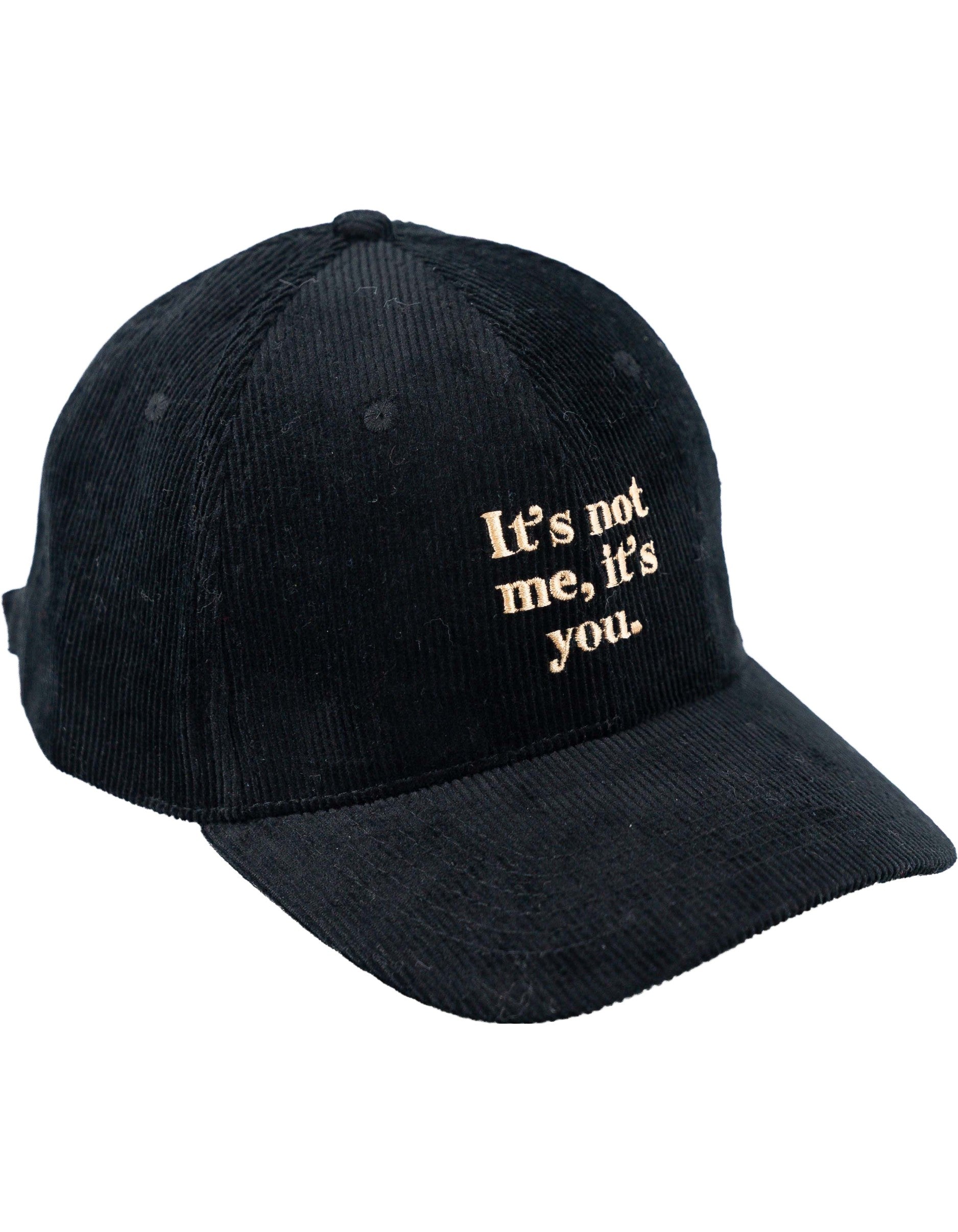 Cappello In Velluto Ricamo It's You nero