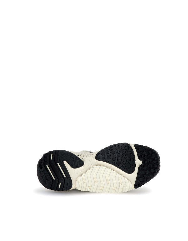 Sneaker Yamabushi Uni Suede/nylon Ripstop Cream-off White-black Beige