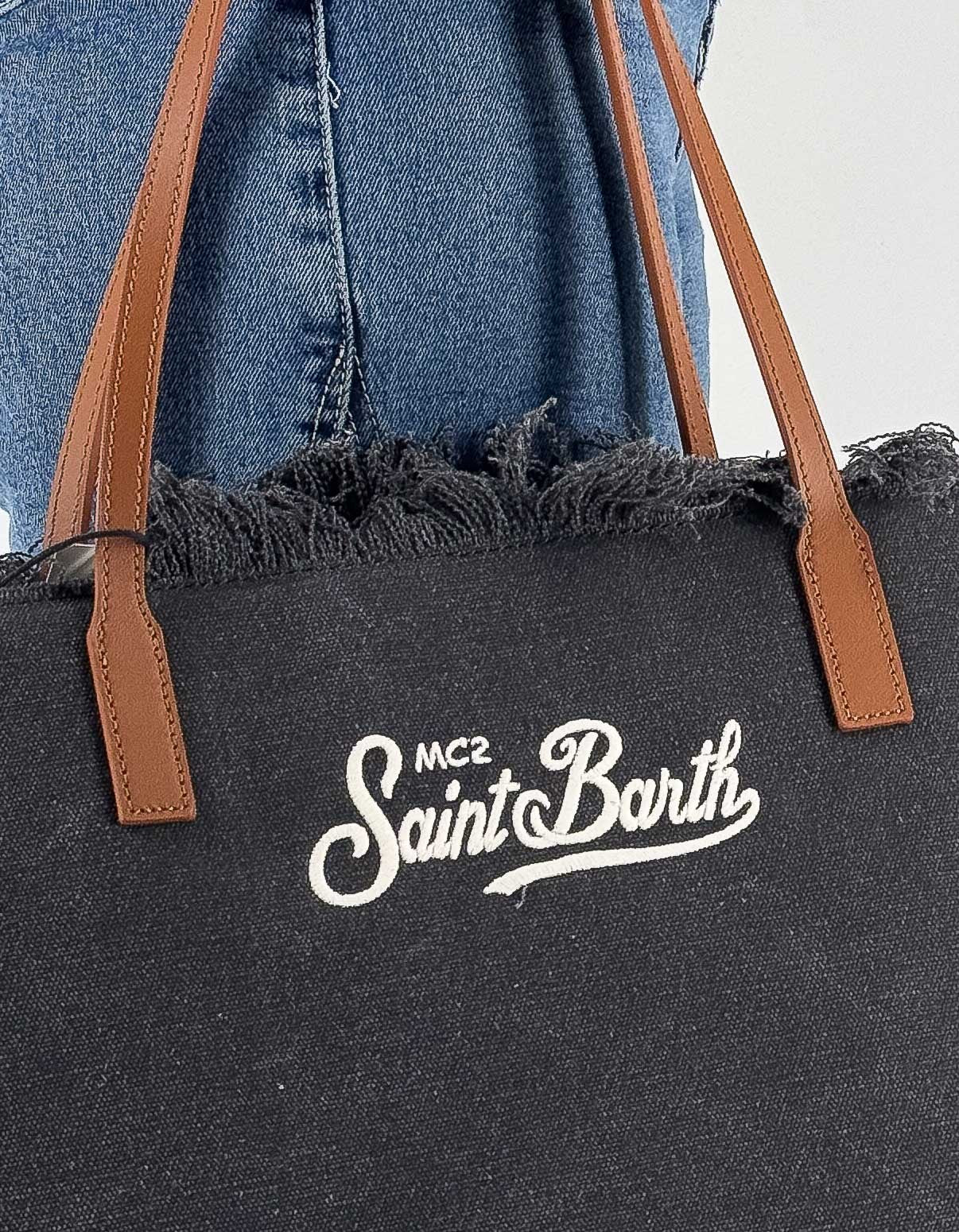 City Bag Fringe Canvas Bag 00 Emb