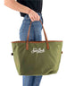 Borsa A Spalla City Bag Nylon Verde 5218 Emb