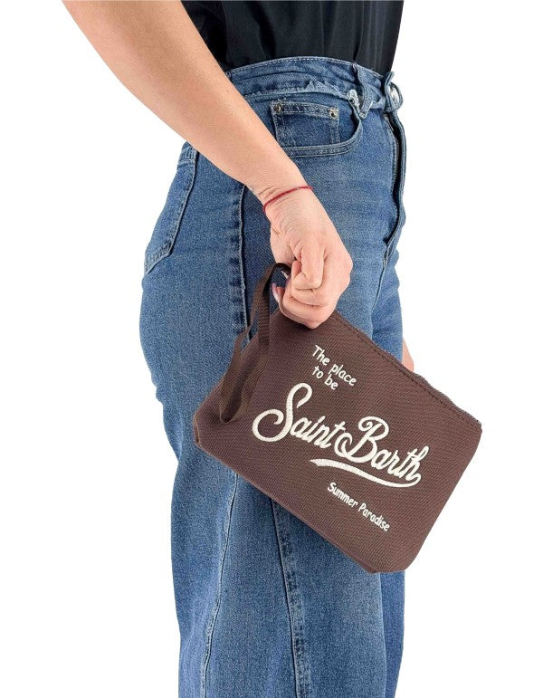 Pochette Aline Piquet Marrone 18 Emb