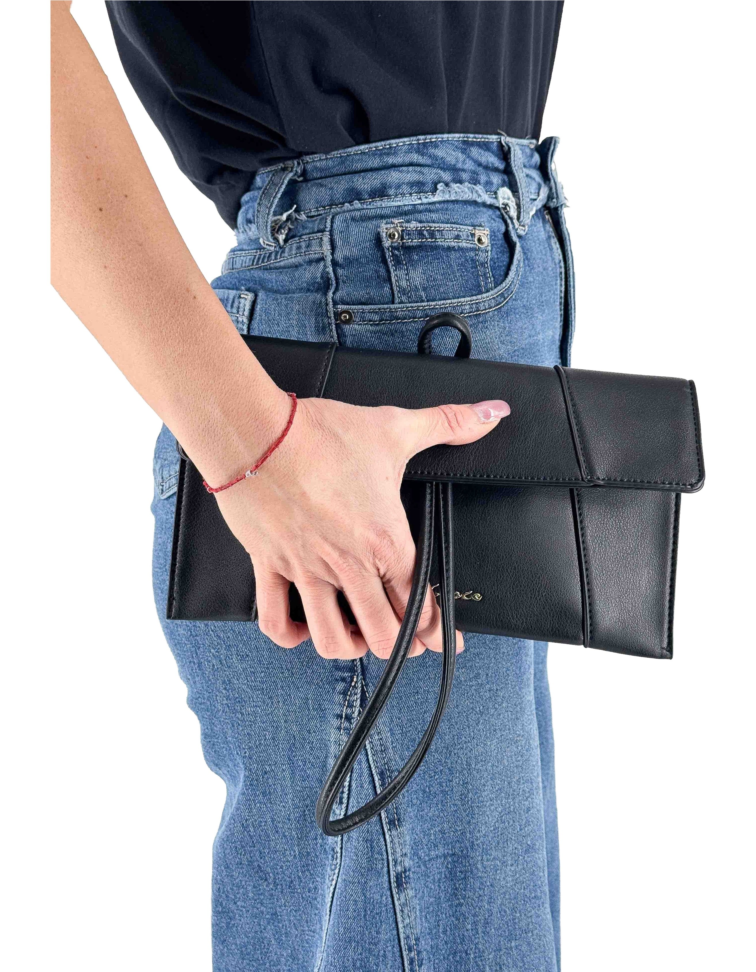 Black Knot Clutch Bag Ma001