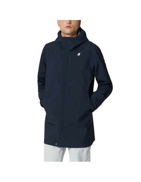 Trench Tommy Bonded Jersey Blue Depth