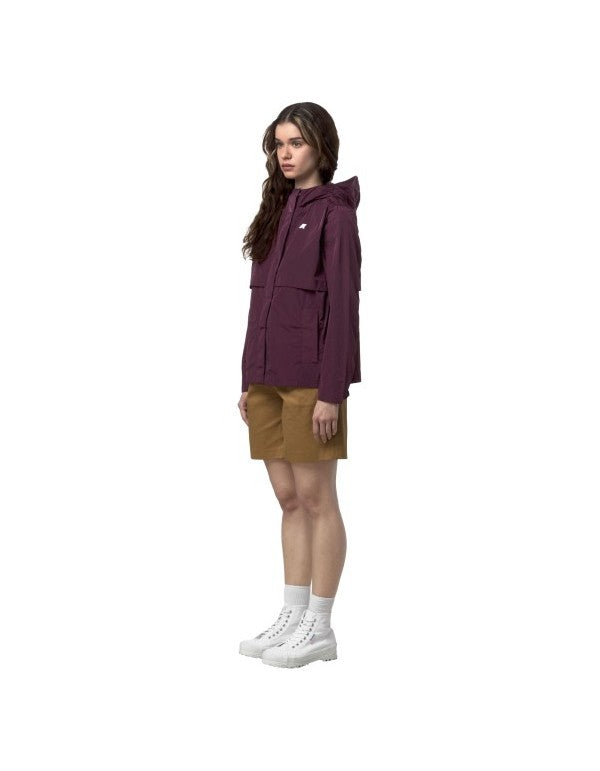 Sophile Satin Glass Jacket Violet Mauve Wine