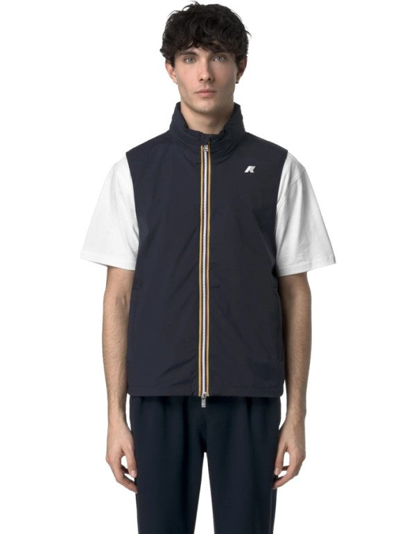 Gilet Valen Stretch Nylon Jersey Blue Depth