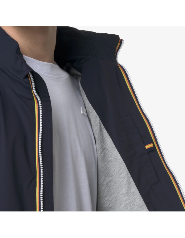 Gilet Valen Stretch Nylon Jersey Blue Depth