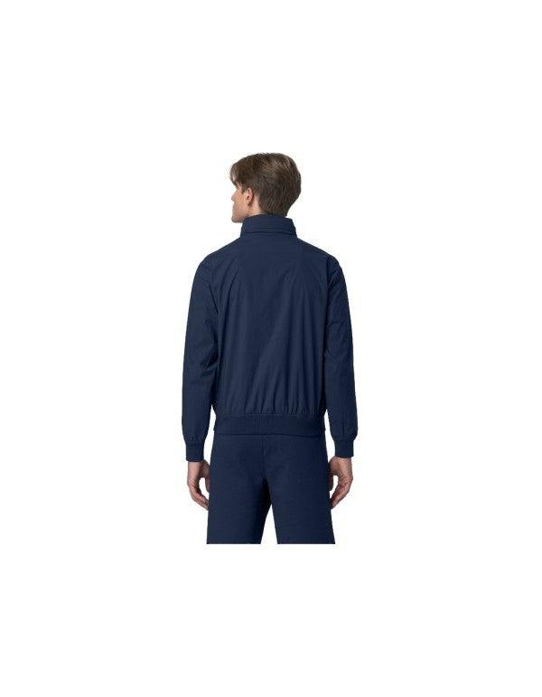 Amaury Stretch Nylon Jersey Blue Insignia Jacket