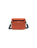 Moire Orange Brownish Bag