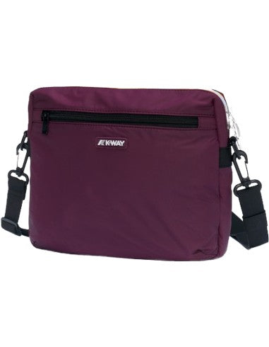 Borsa Moire Violet Mauve Wine