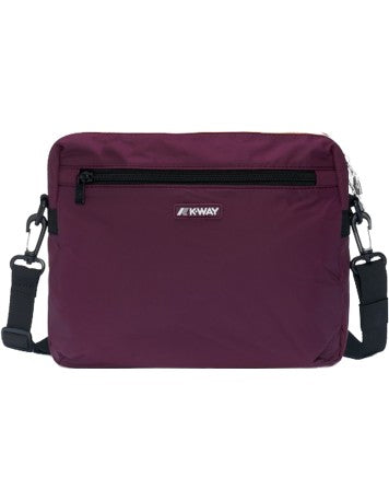 Borsa Moire Violet Mauve Wine