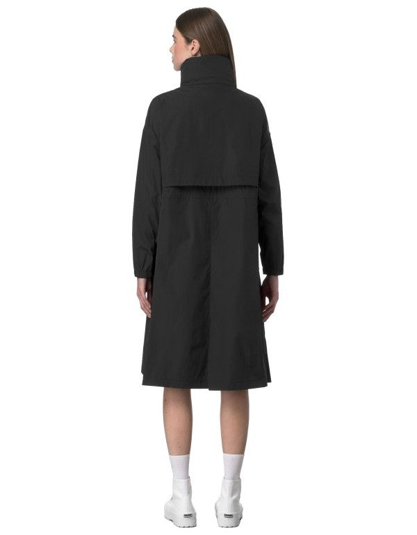 Aube Memory Touch Black Pure long jacket