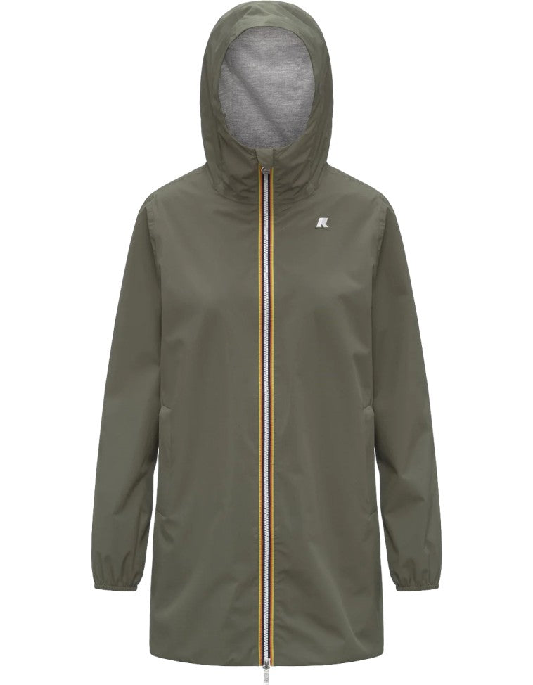 Giacca Sophie Stretch Poly Jersey Green Lichen