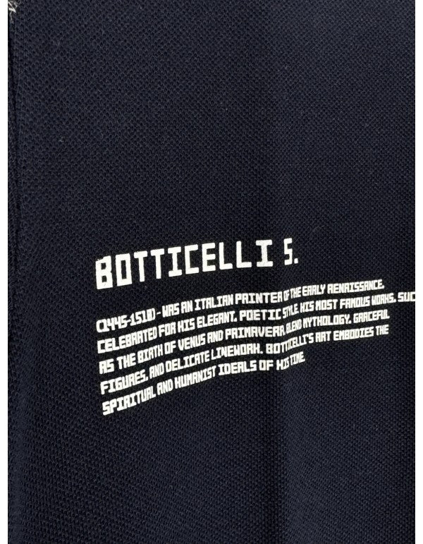 Polo In Piquet 100% Cotone Botticelli