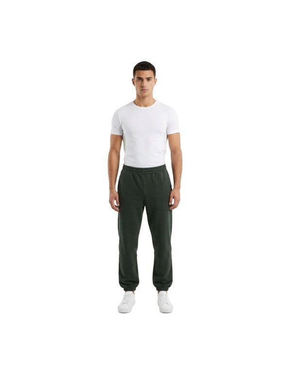 Pantalone In Felpa Essential Verde