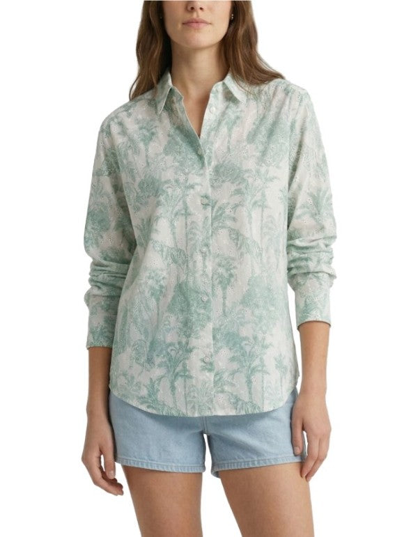 Camicia Meredith Sangallo Wavy Daisy Jungle Oceania 0153