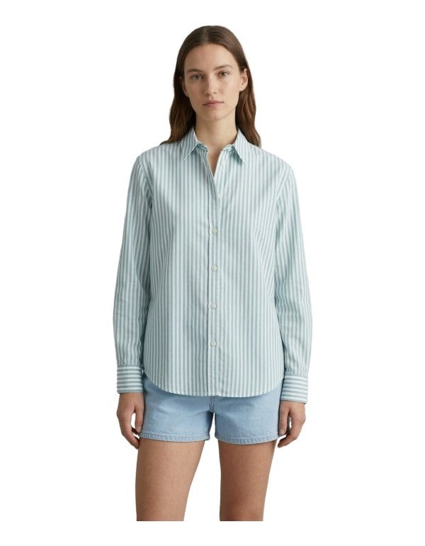 Camicia Donna Meredith Cotton Sb Stripes V 53 Emb