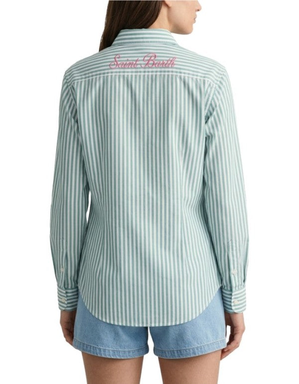 Camicia Donna Meredith Cotton Sb Stripes V 53 Emb