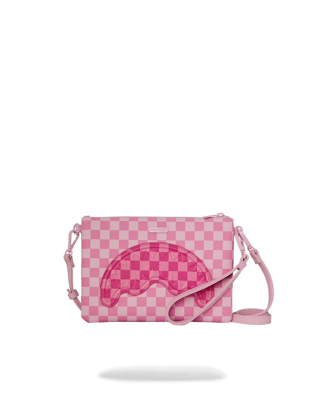 PochettePink Sip Patch Crossbody Pouchette China