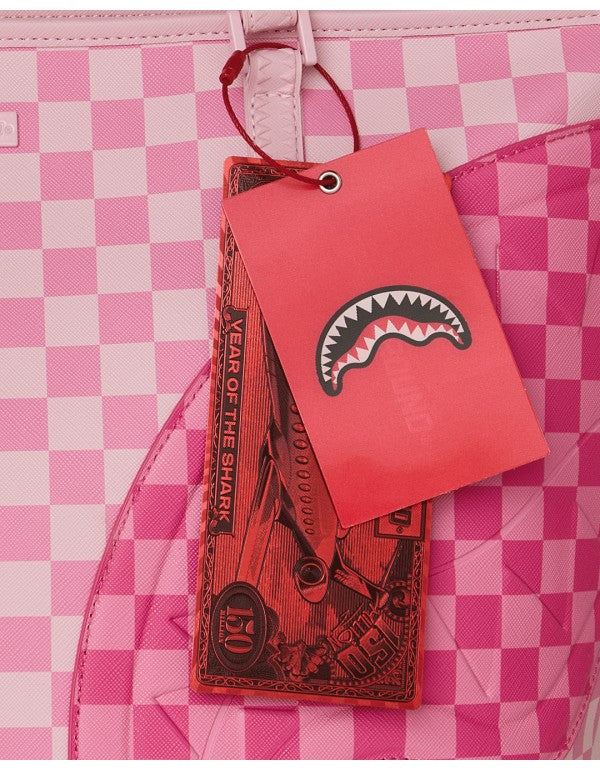 Tote Bag Pink Sip Patch Pink