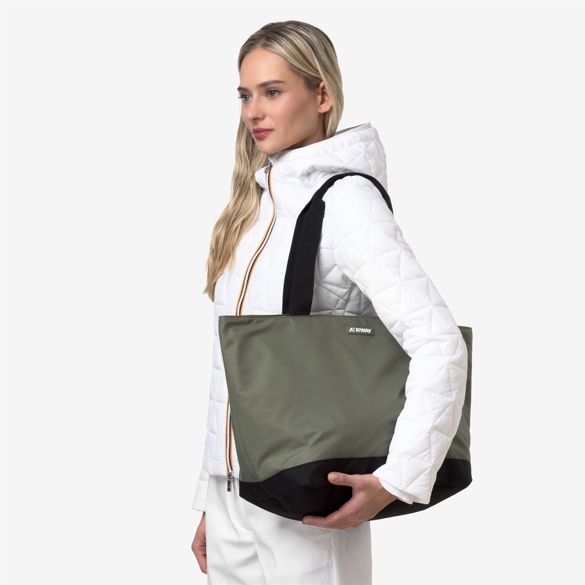 Tote Bag Clere Green Lichen