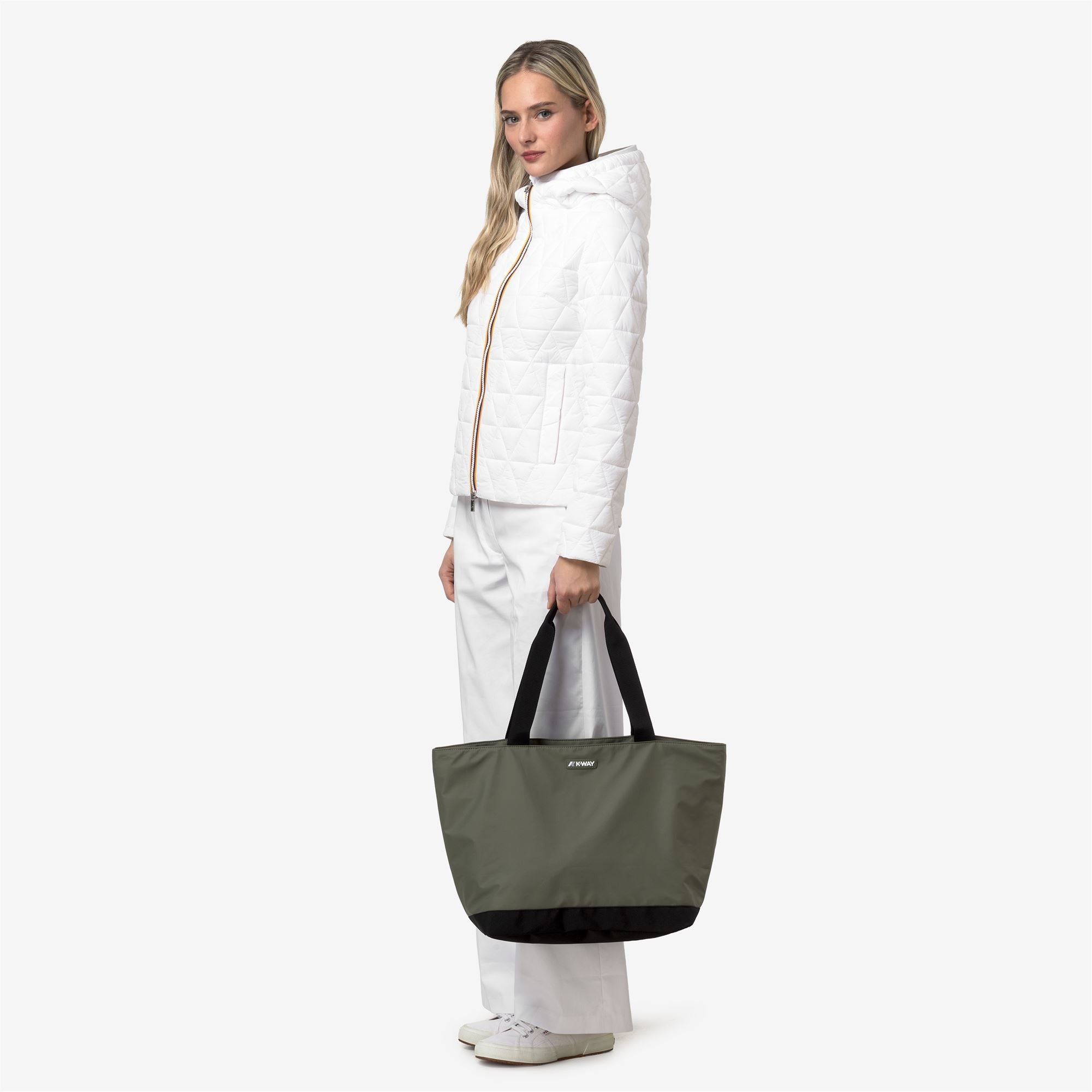 Tote Bag Clere Green Lichen