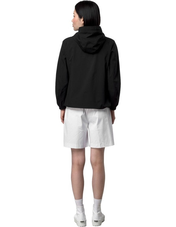 Lil 2.0 Stretch Poly Jersey Jacket Black Pure