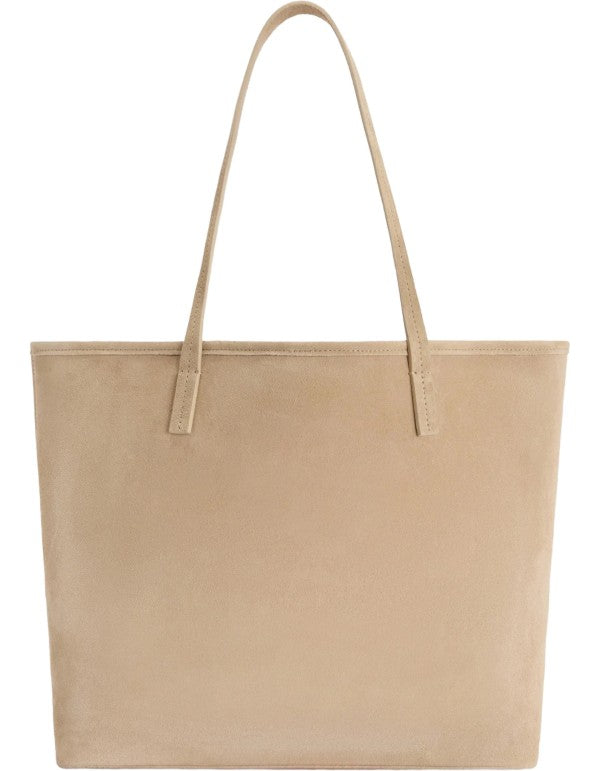 Borsa City Bag Suede Beige