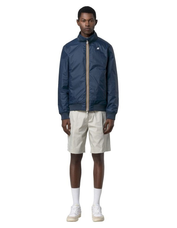 Giacca Arsene Cotton Double Green Lichen - Blue Insignia